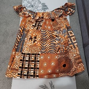African Wax Print Dress